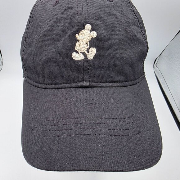 Nike x Disney Mickey Mouse Black Adjustable Hat Unisex Casual Cap Outdoors - Picture 10 of 10